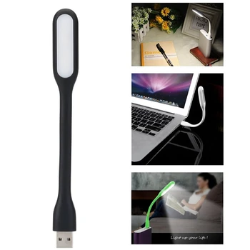1 бр. гъвкави USB led мини-лампа за компютър, преносим компютър, бележник, нов