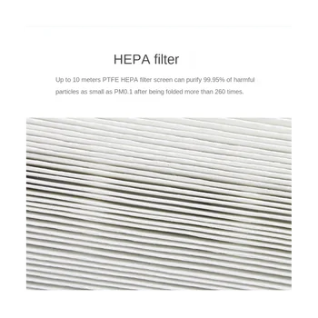 1 чифт филтри с активен въглен за пречистване на HP04 HP05 TP04 TP05 DP04 Подмяна на HEPA филтър от въглеродна тъкан-A