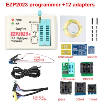 2023 Нов EZP2023 USB Високоскоростен Програмист Поддръжка на 25 FLASH SPI 24 25 93 95 EEPROM за Windows 2000/XP/Vista/Win7/8/10