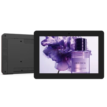 8-инчов стенен tablet PC-PoE tablet pc, Android 11, wifi 6, 100 М / 1000 М, RJ-45, Двоен микрофон, камера 5 Mp, Type-C