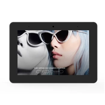 8-инчов стенен tablet PC-PoE tablet pc, Android 11, wifi 6, 100 М / 1000 М, RJ-45, Двоен микрофон, камера 5 Mp, Type-C