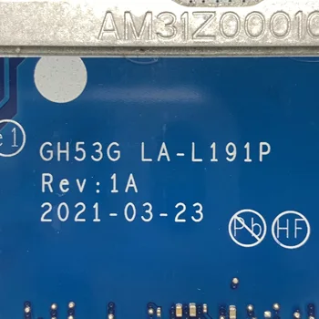 GH53G LA-L191P за Acer PT315-53 дънна Платка на лаптоп GN20-E3-A1 RTX3060 с процесор SRKT3 I7-11800H 100% Напълно Работи Добре
