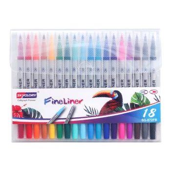 OFBK Комплект разноцветни химикалки за рисуване, цветни гел химикалки, писалки за colorization, дръжки за художници, химикалки с ръчно рисувани, дръжки за colorization (18.12.2014 Цвят)