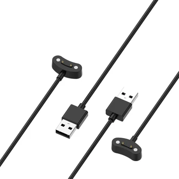 USB кабел за зареждане, докинг станция за смарт часа Ticwatchs Pro X / Pro 3 Зарядно устройство за зареждане на магнитно, кабел за зареждане