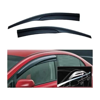 Аксесоари за автомобилни прозорци Vw Polo 2010-2017 Mugen Window The Дефлектори Защита от дъжд козирка навеси модифициран дизайн