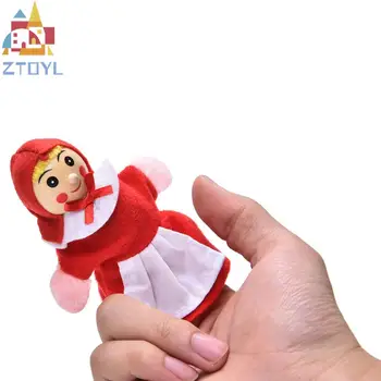 Гореща Червената Шапчица Пальчиковые кукли детски образователни играчки за Коледни подаръци на Едро 4 бр./компл. образователни играчки за кукли