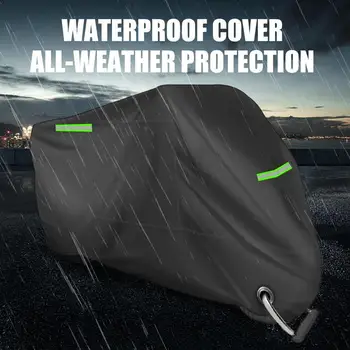 Дъждобран за мотоциклет, прахоустойчив, водоустойчив защитен калъф за наем, универсален калъф за мотокрос, външна UV-защита, аксесоари за мотоциклети