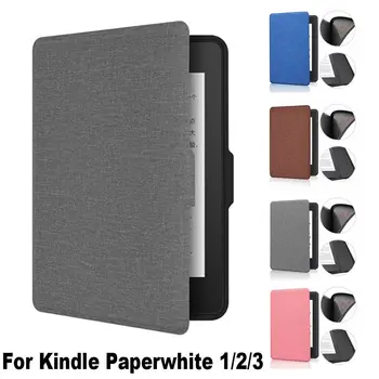 За Kindle Paperwhite 1/2/3 Smart Cover, изкуствена Кожа, 6 инча, Калъф-Книжка за четене на електронни книги Защитен Калъф DP75SDI Funda Автоматичен режим на заспиване/Събуждане