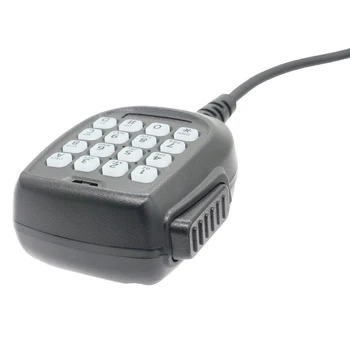 За преносими радиостанции KMC-62 двустранно радио ръчен микрофон с клавиатура за автомобилното радио тип конектор RJ45 8 Pin