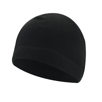 Класически ветроупорен шапки-бини отвътре унисекс, колоездене, спортни зимни шапки от руно на открито за жени и мъже