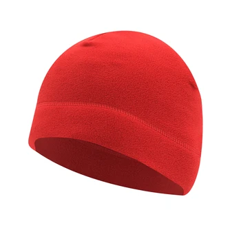 Класически ветроупорен шапки-бини отвътре унисекс, колоездене, спортни зимни шапки от руно на открито за жени и мъже