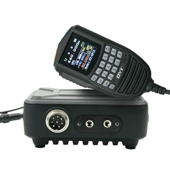 Мини мобилното радио WP-12, FM-радиоприемник, 25 W, 200 канала, УКВ, двухдиапазонная автомобилна радиостанция