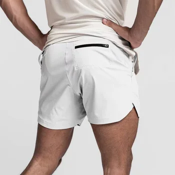 Спортни къси панталони в американски стил 2023, мъжки летни дишащи бързо съхнещи шорти за фитнес, обикновена шорти за бягане на открито, къси панталони за мъже