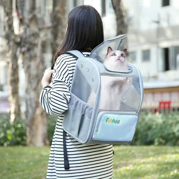 Стоки за домашни любимци, чанта за разходка с котка, пътна дишаща чанта, раница за малки кученца, градинска преносима удобна чанта за домашни любимци