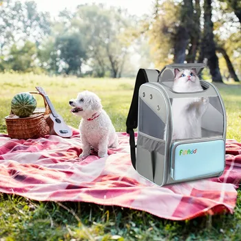 Стоки за домашни любимци, чанта за разходка с котка, пътна дишаща чанта, раница за малки кученца, градинска преносима удобна чанта за домашни любимци