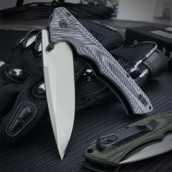 Тактически Джобен BM 615BK-1401 Mini-Rukus Сгъваем Нож с черно покритие S30V Острието G10 Дръжки Открит Къмпинг Ловни EDC Ножове